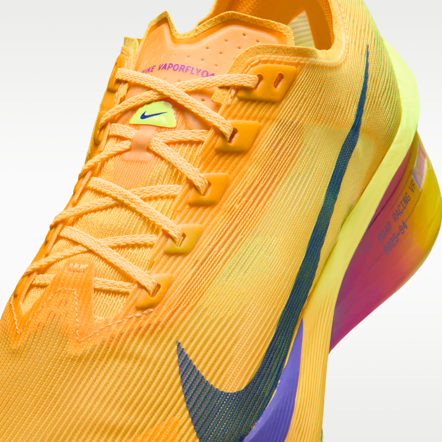 Nike Vaporfly 4 - Citron Pulse/Laser Orange/Volt Ice/Indigo Burst - 7