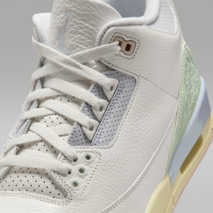 Air Jordan 3 "World's Best" - Sail/Aura/Iced Carmine/Jade Aura - 7