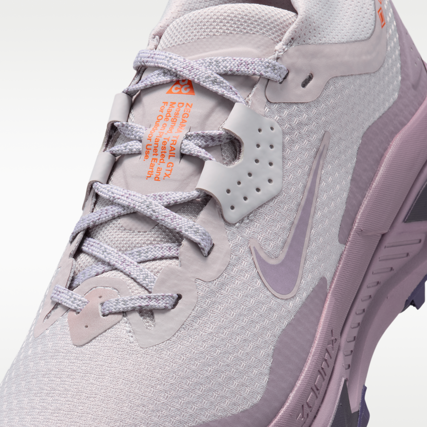 ACG Zegama Trail GORE-TEX - Silver Lilac/Purple Dynasty/Safety Orange/Violet Dust - 7