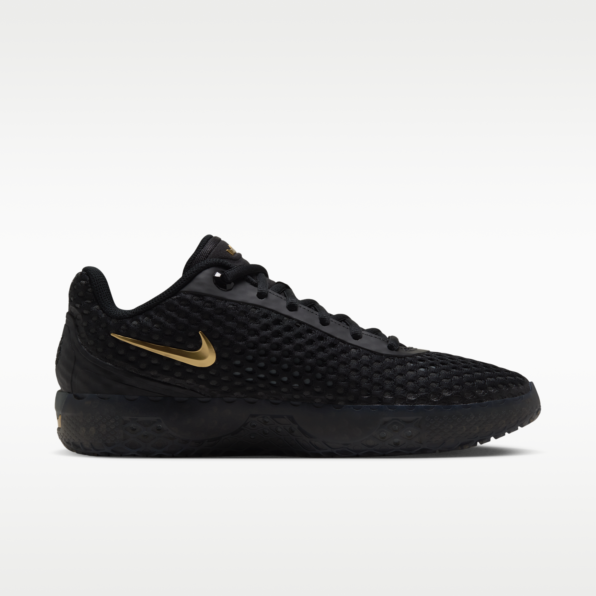 LeBron Witness X - Μαύρο/Μαύρο/Iron Grey/Metallic Gold - 3