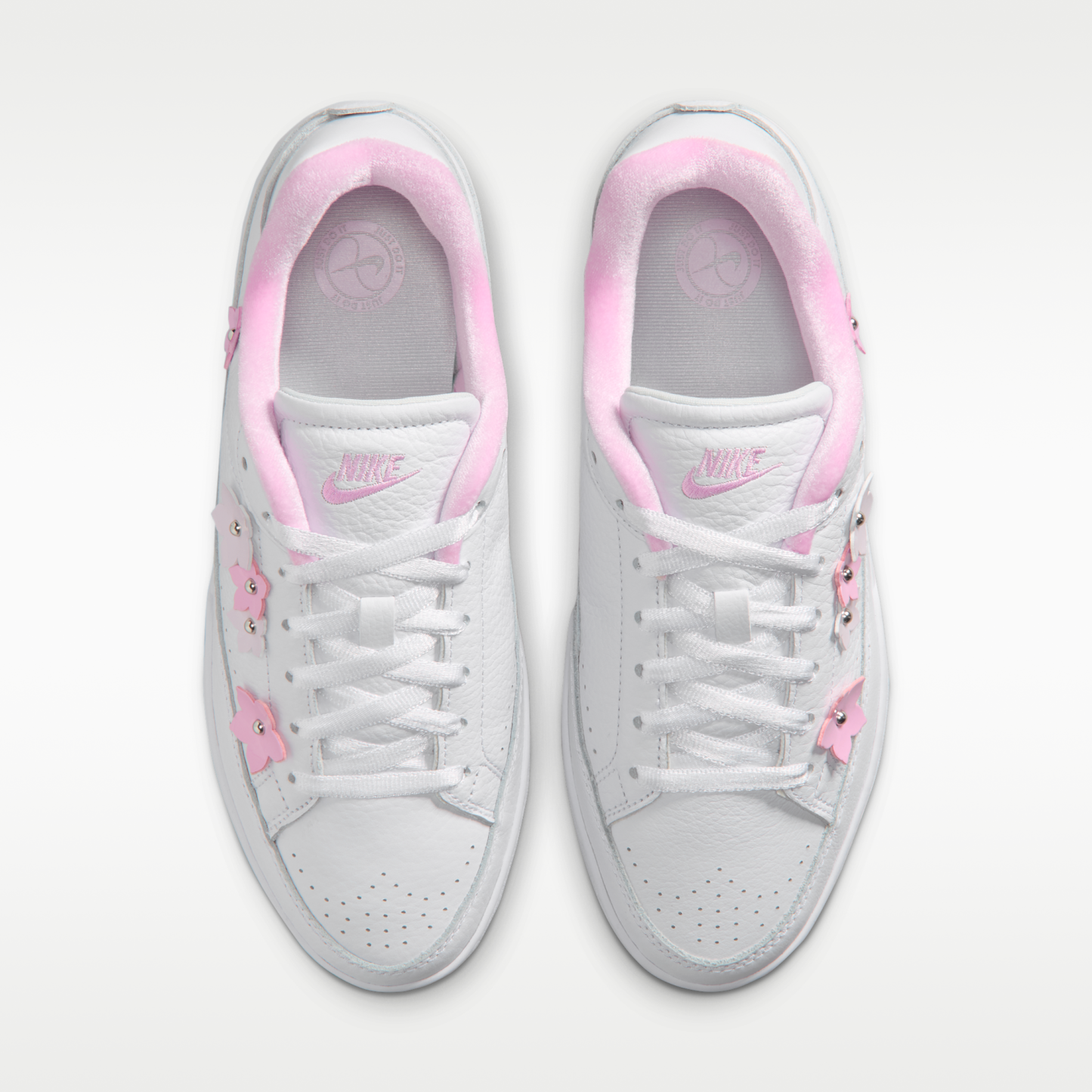 Nike Tennis Centre "Florette" - Λευκό/Bleached Lilac/Metallic Silver/Pink Rise - 4