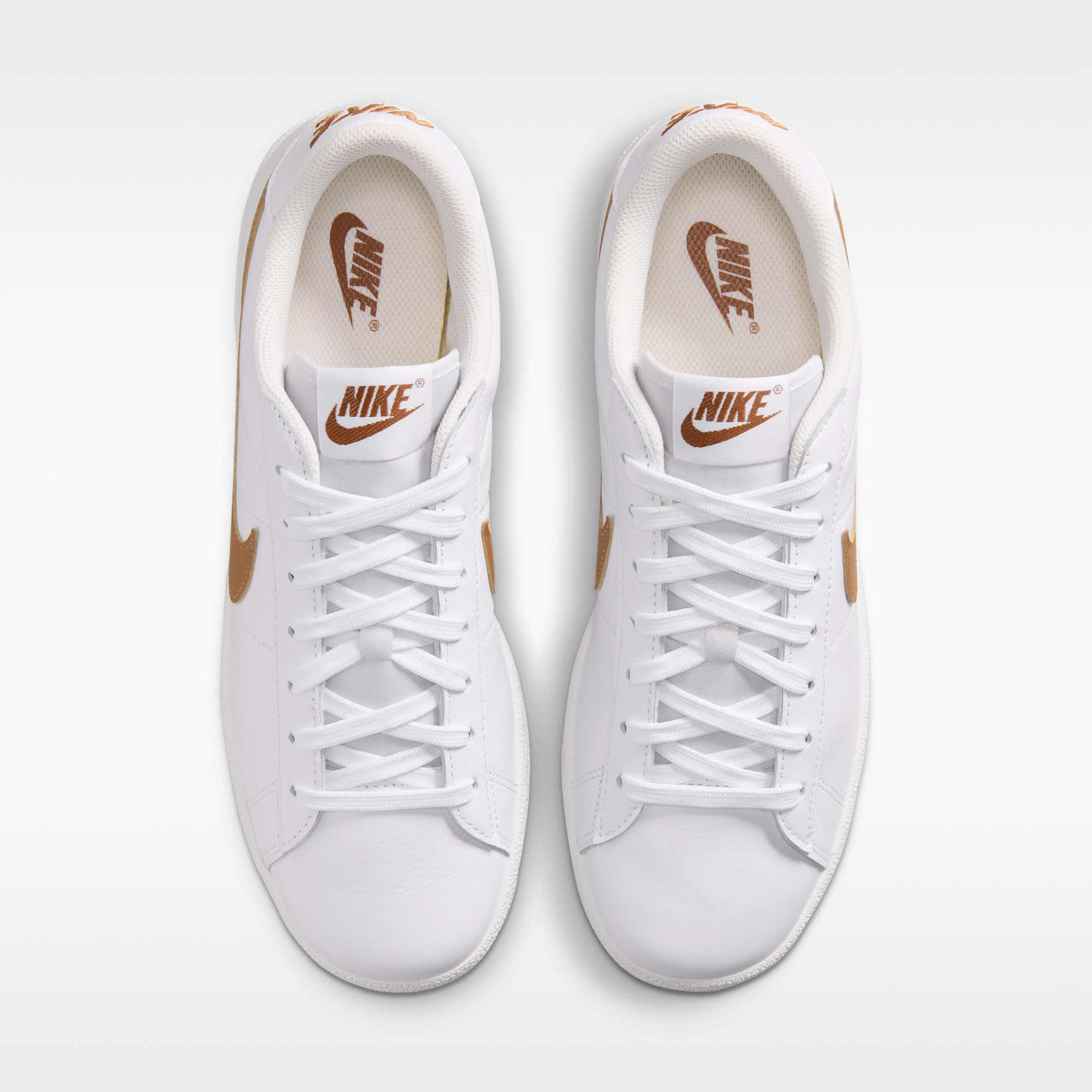 Nike Tennis Classic - Λευκό/Λευκό/Light British Tan - 4