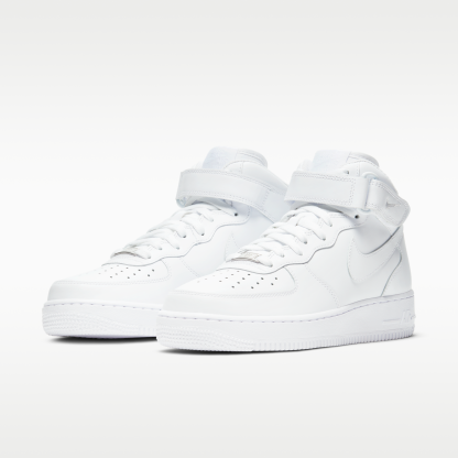 Nike Air Force 1 '07 Mid - Λευκό/Λευκό/Λευκό - 5