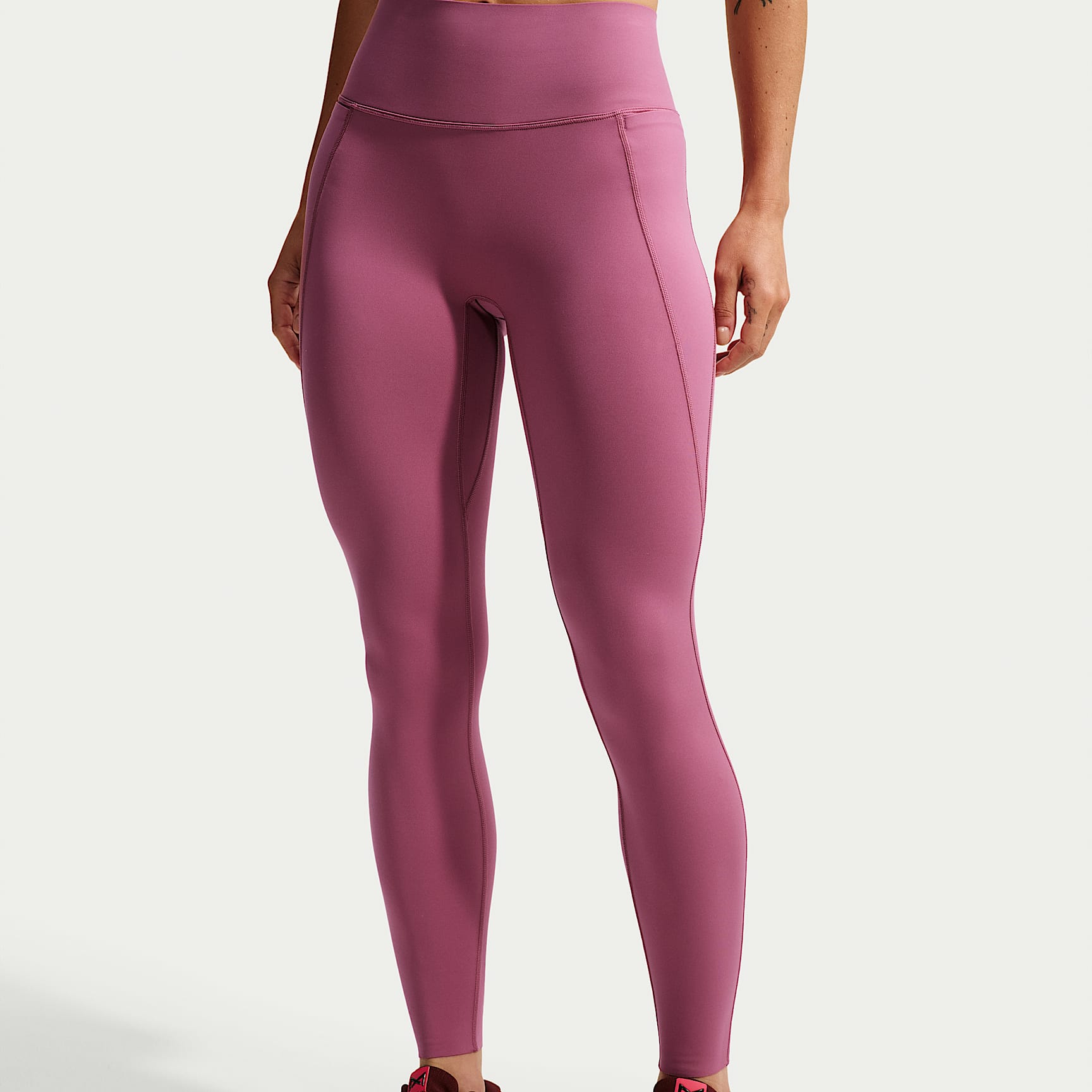 Nike Universa - Nike Universa 7/8-Leggings mit hohem Bund und ohne Frontnaht (Damen)