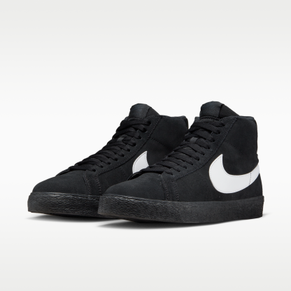 Nike SB Zoom Blazer Mid - Μαύρο/Μαύρο/Μαύρο/Λευκό - 5