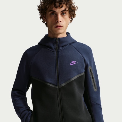 Nike Tech - Nike Tech Windrunner-Jacke aus Fleece mit durchgehendem Reißverschluss (Herren)