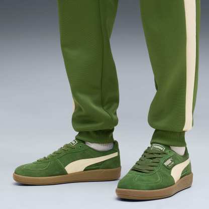 Palermo Sneakers Unisex - Earthy Green-Buttercream