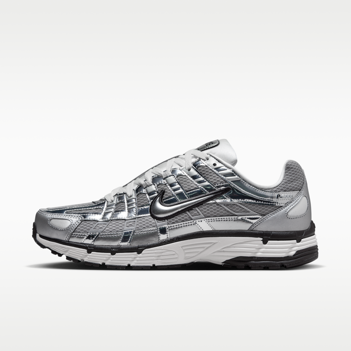 Nike P-6000 SE - Metallic Silver/Sail/Μαύρο/Metallic Silver - 1