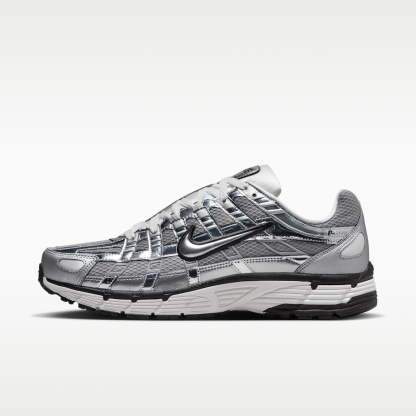 Nike P-6000 SE - Metallic Silver/Sail/Μαύρο/Metallic Silver - 1
