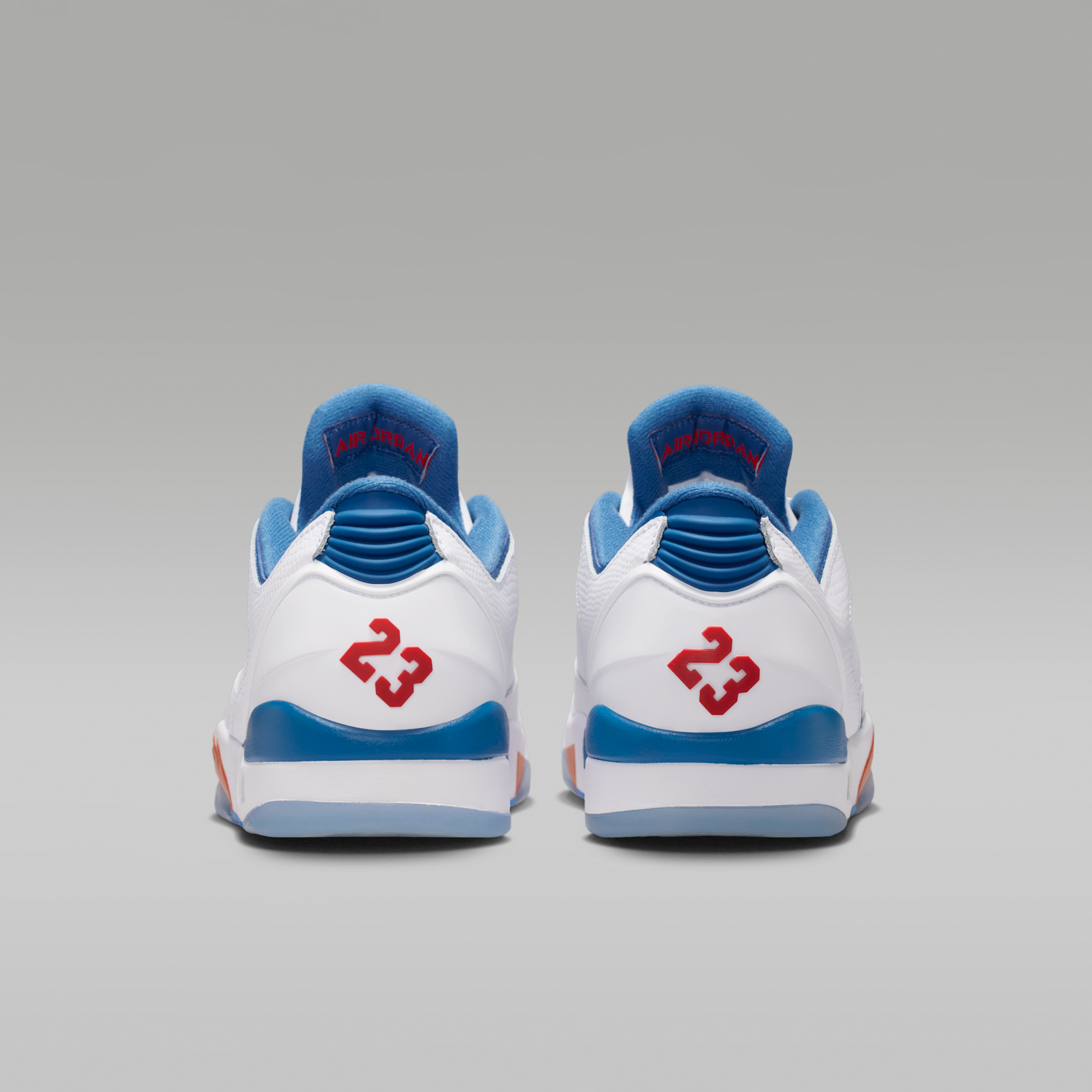 Jordan Sixty Plus Low - Λευκό/True Blue/Varsity Red - 6