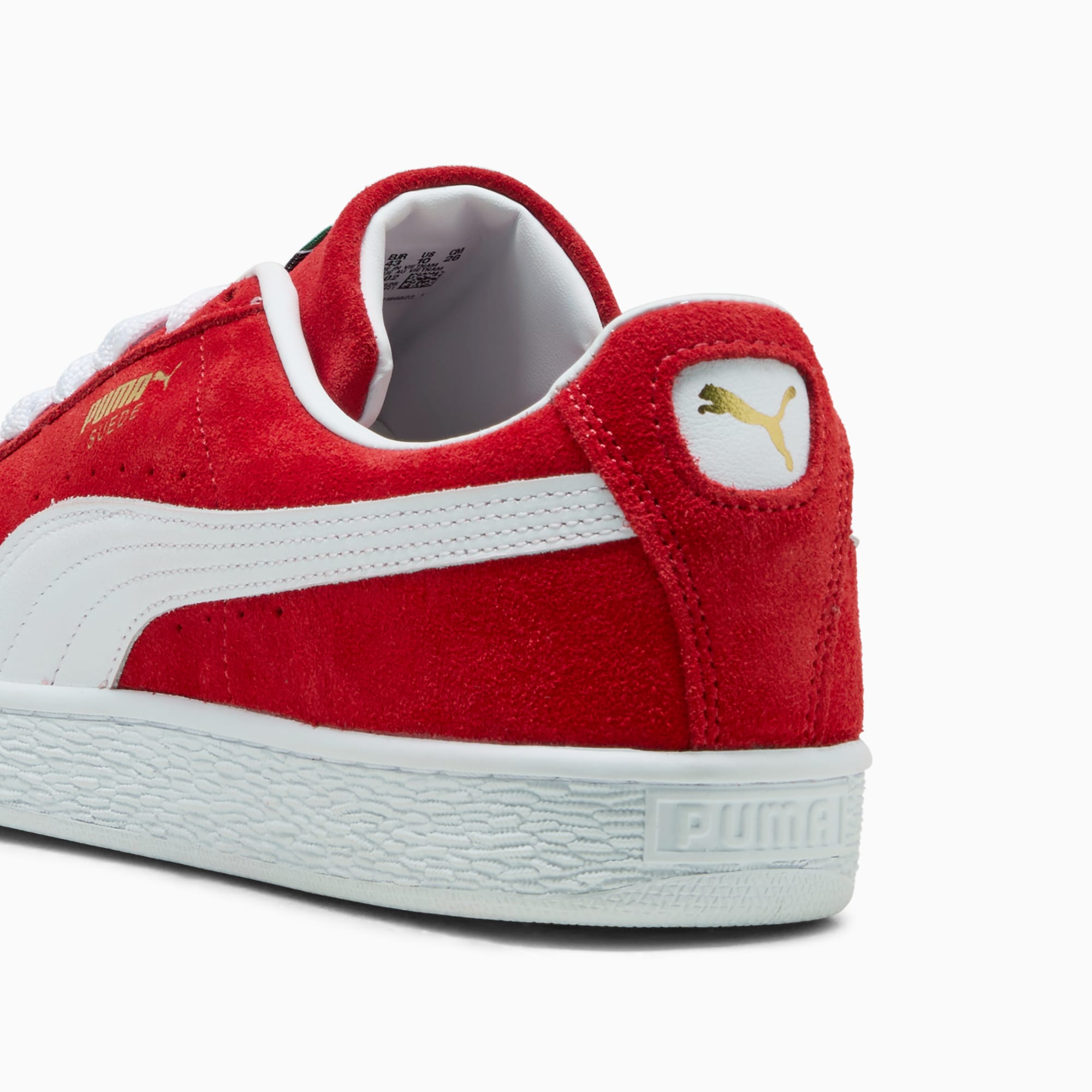 Suede Classic Sneakers Unisex - For All Time Red-PUMA White
