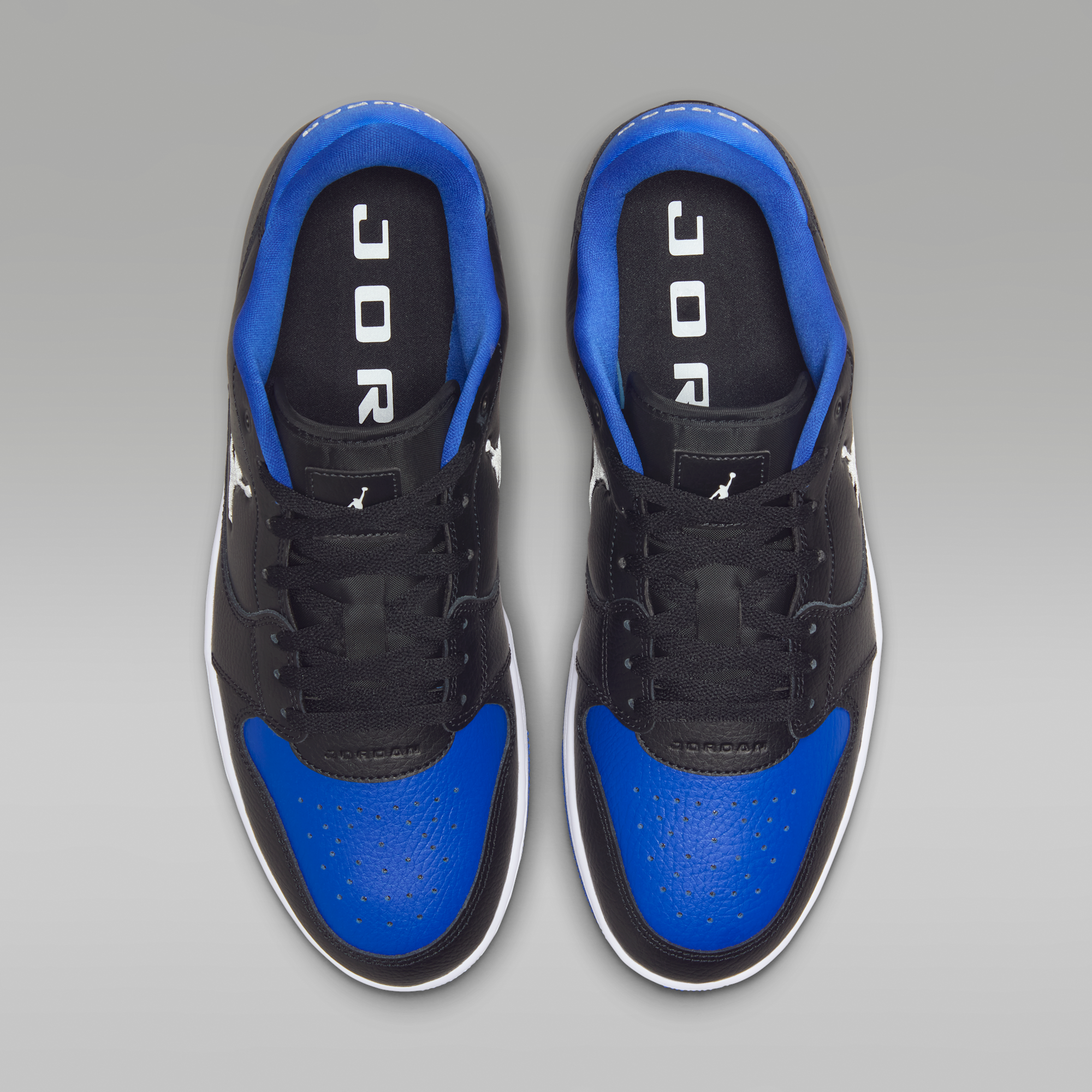 Jordan Court Connect Low - Μαύρο/Game Royal/Λευκό - 4