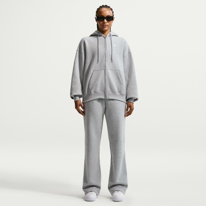 Nike Studio Fleece mittleres Gewicht - Nike Studio Fleece mittelschwere Oversize-Kapuzenjacke (Damen)
