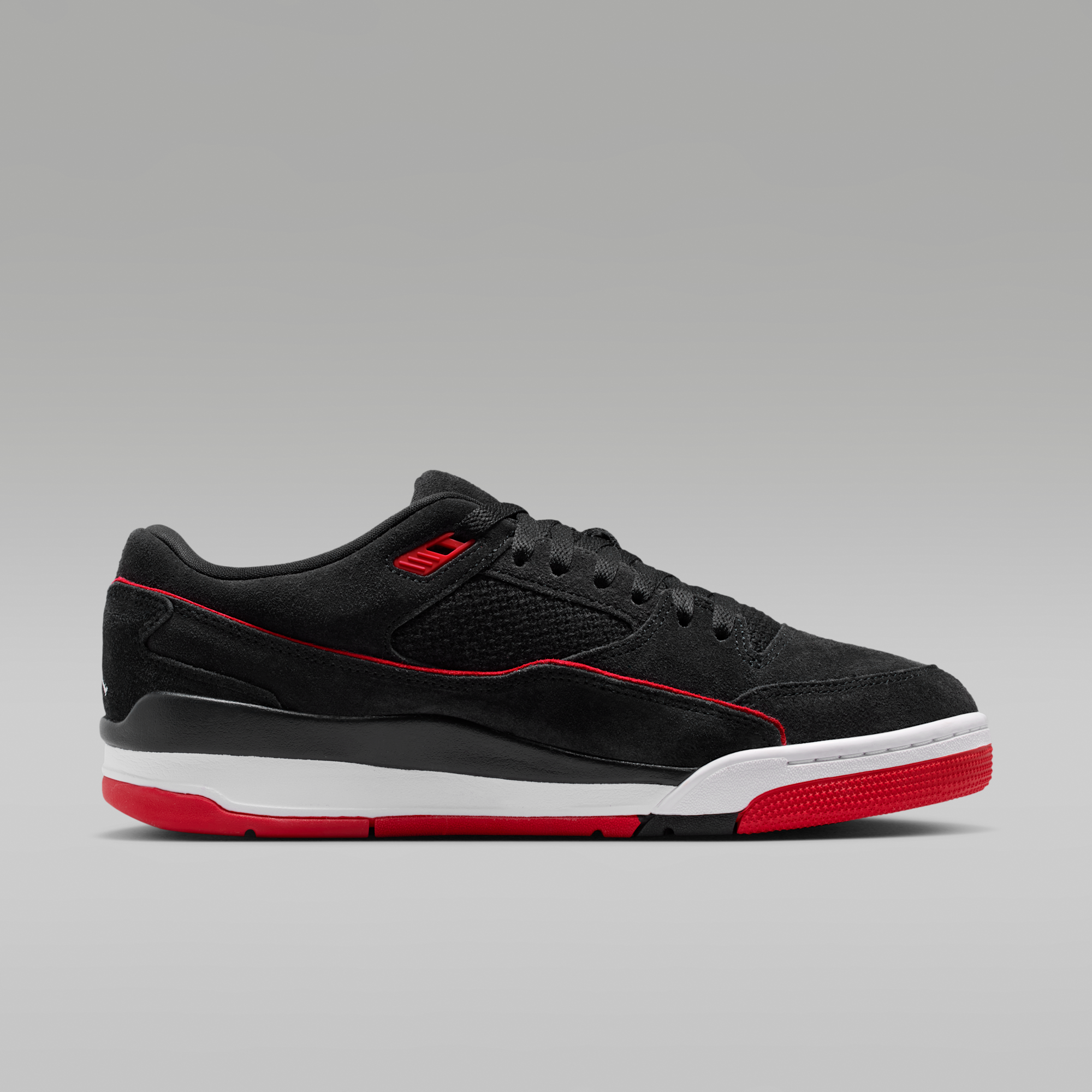Jordan Flight Court - Μαύρο/University Red/Λευκό - 3