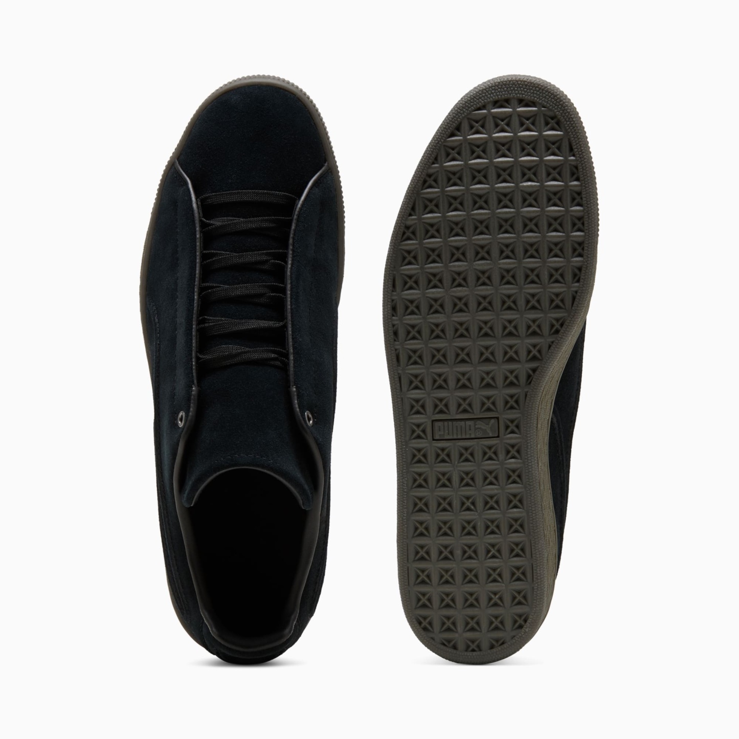 Suede Modern Sneakers Unisex - PUMA Black-Gum