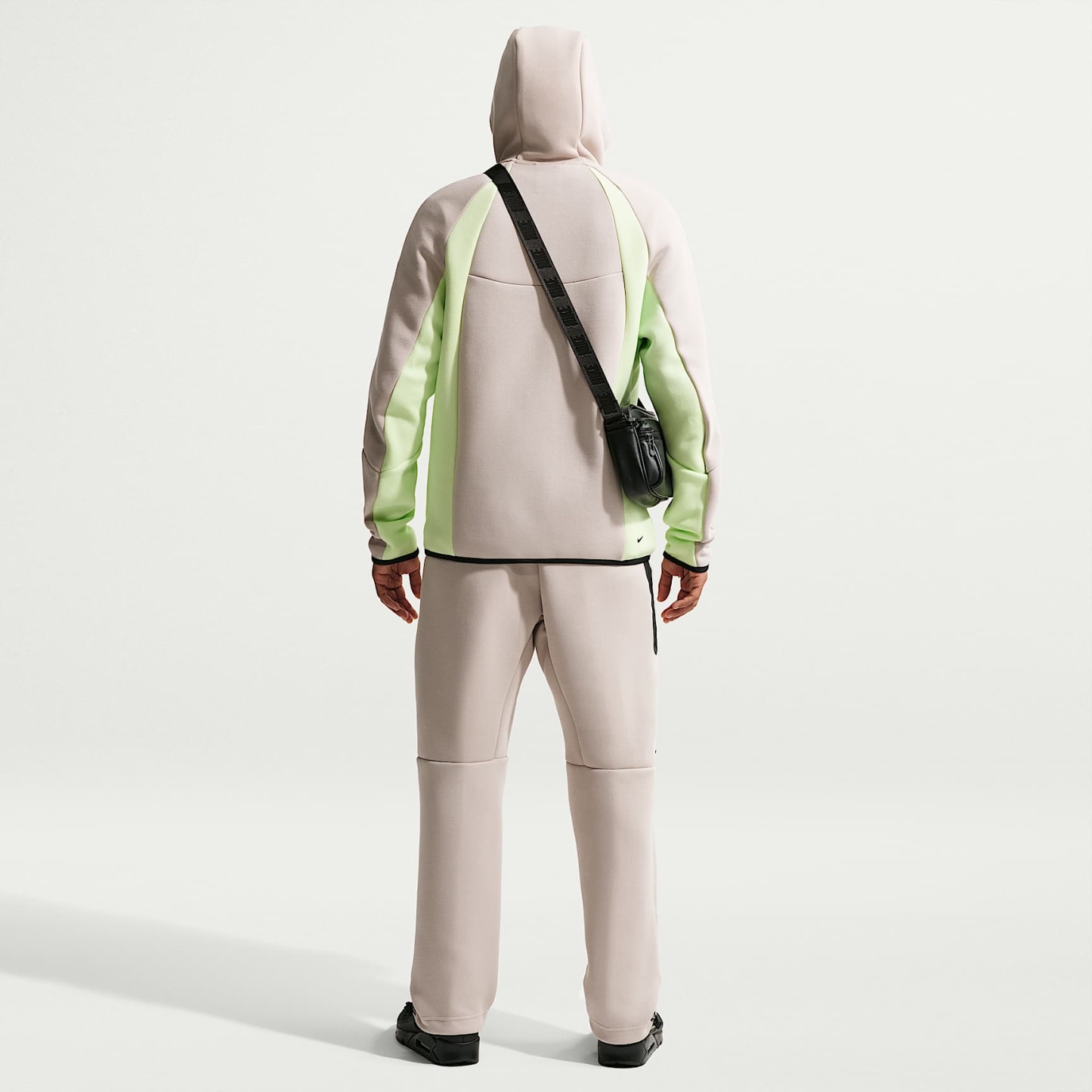 Nike Tech - Nike Tech Windrunner-Fleecejacke mit durchgehendem Reißverschluss und Color-Block-Design (Herren)