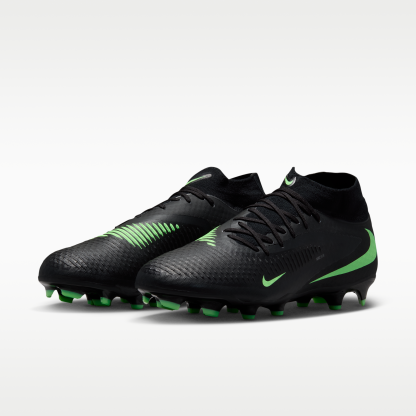 Nike Phantom 6 High Academy - Μαύρο/Μαύρο/Illusion Green - 5
