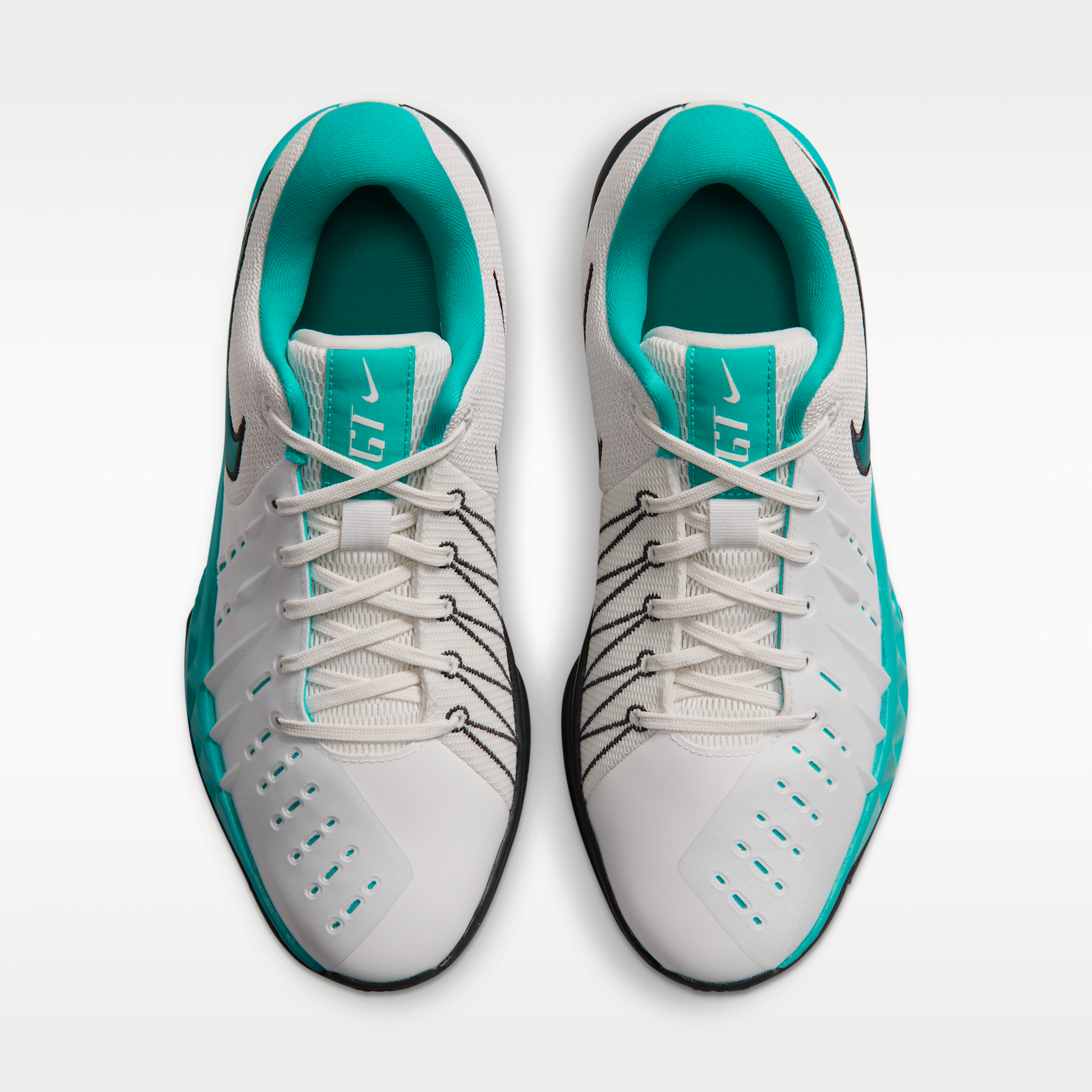 Nike G.T. Cut Academy 2 - Summit White/Off Noir/Λευκό/Bright Spruce - 4