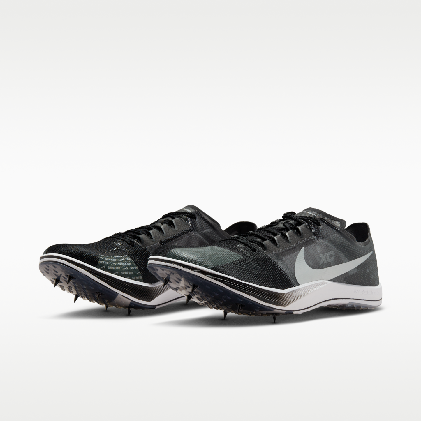 Nike Dragonfly XC - Μαύρο/Dark Smoke Grey/Λευκό/Metallic Silver - 5