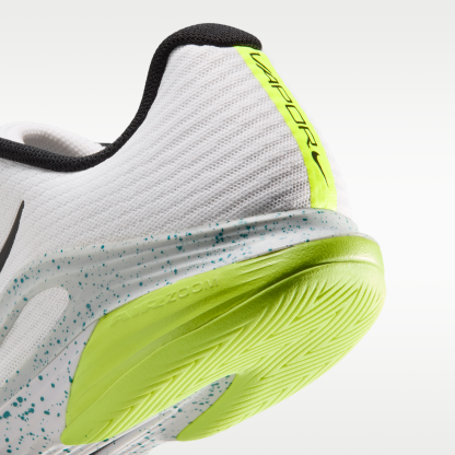 Nike Vapor 12 - Λευκό/Volt/Energy/Μαύρο - 8