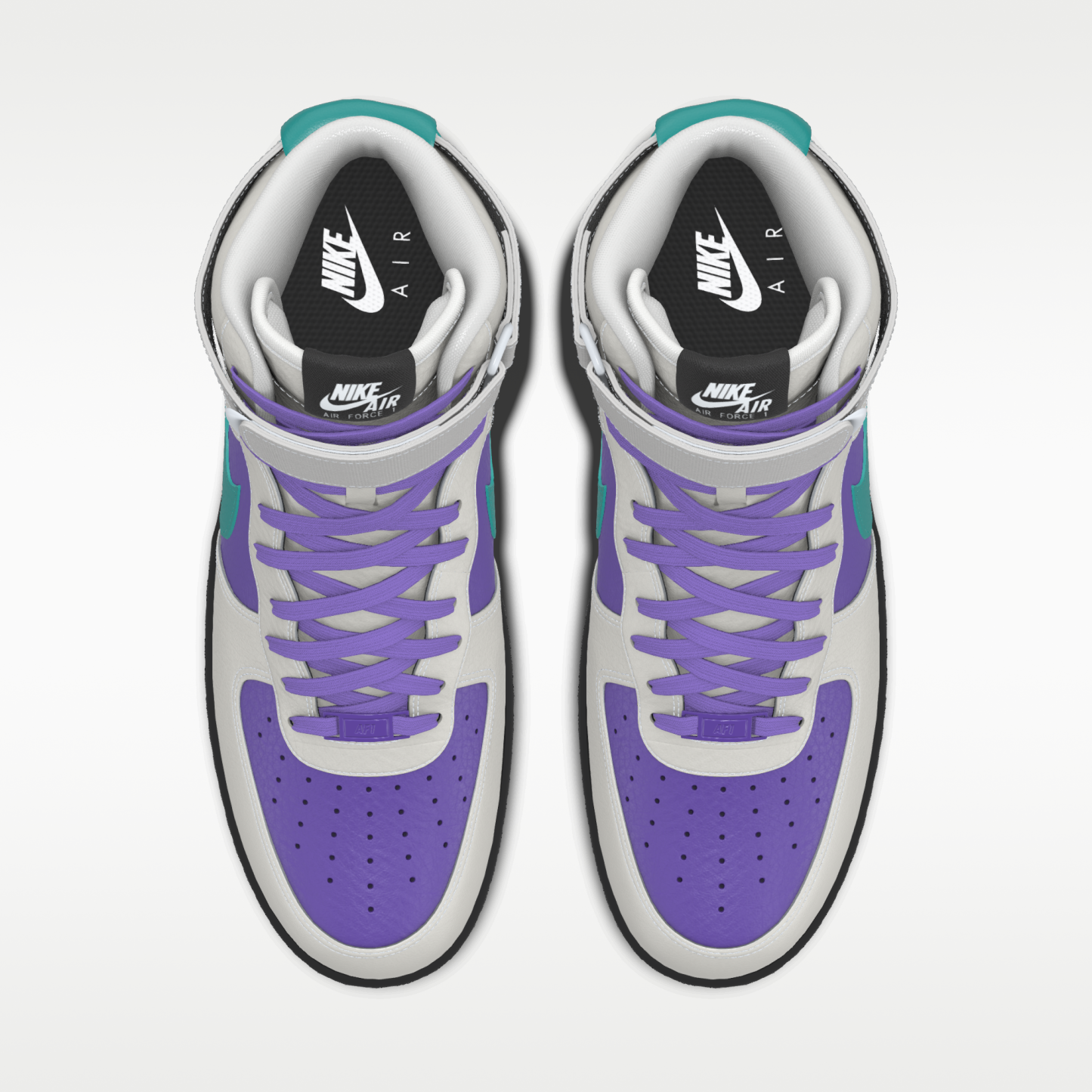 Nike Air Force 1 High By You - Πολύχρωμο/Πολύχρωμο/Πολύχρωμο (6704988924) - 4