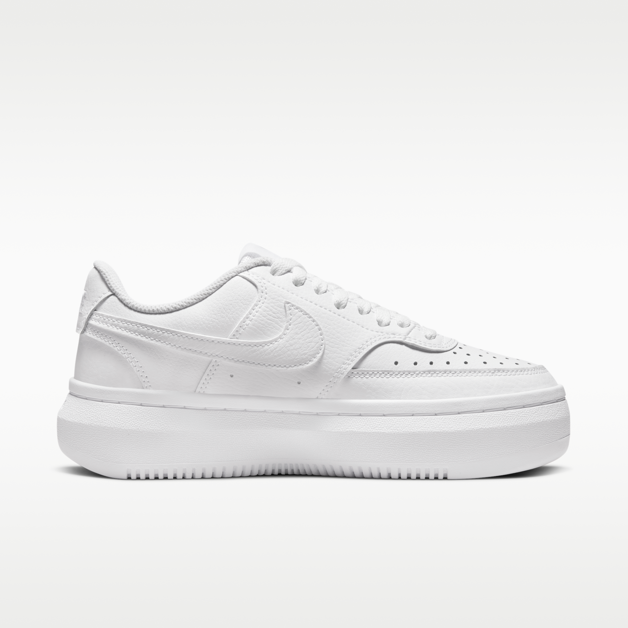 Nike Court Vision Alta - Λευκό/Λευκό/Λευκό - 3