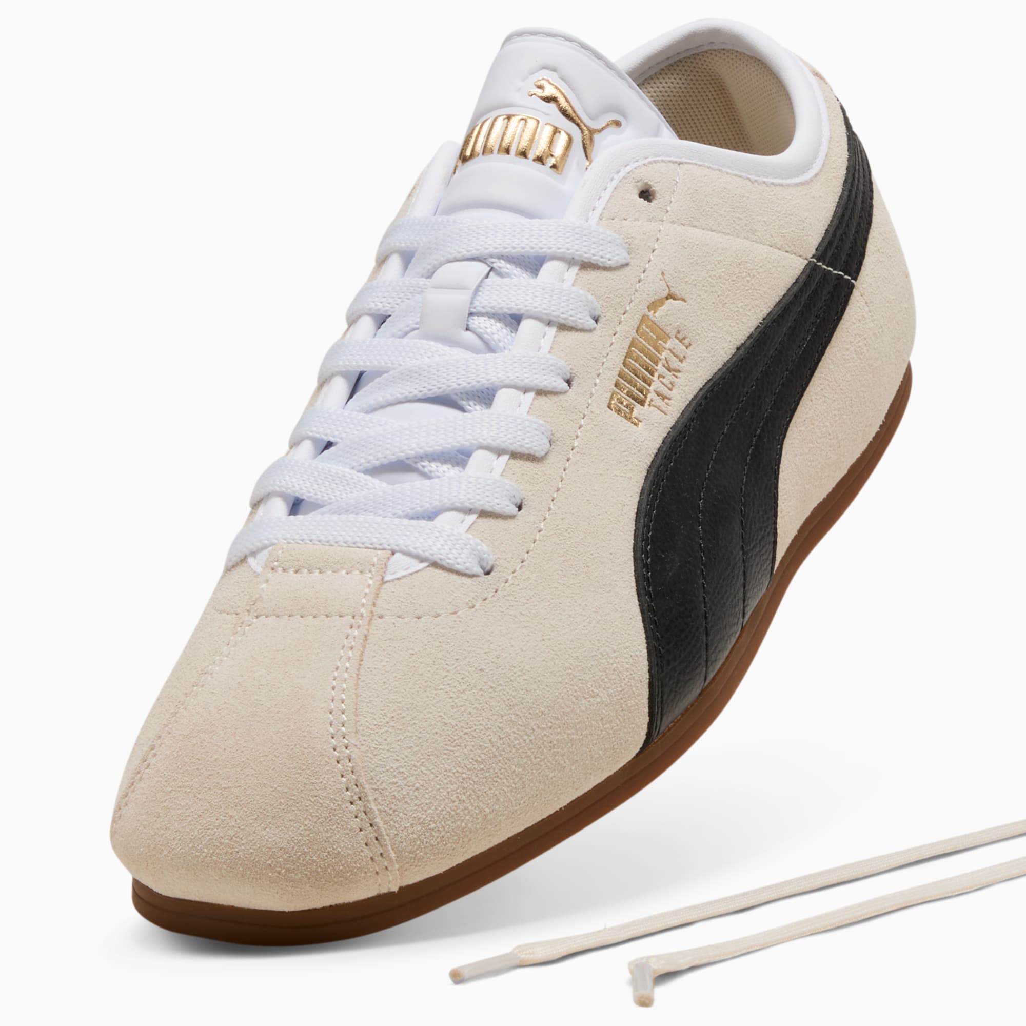 PUMA Tackle Sneakers Unisex - Alpine Snow-PUMA Black-Gum