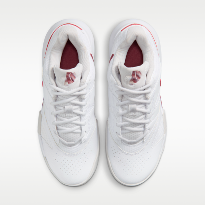 NikeCourt Lite 4 - Λευκό/Vast Grey/Pink Smoke - 4