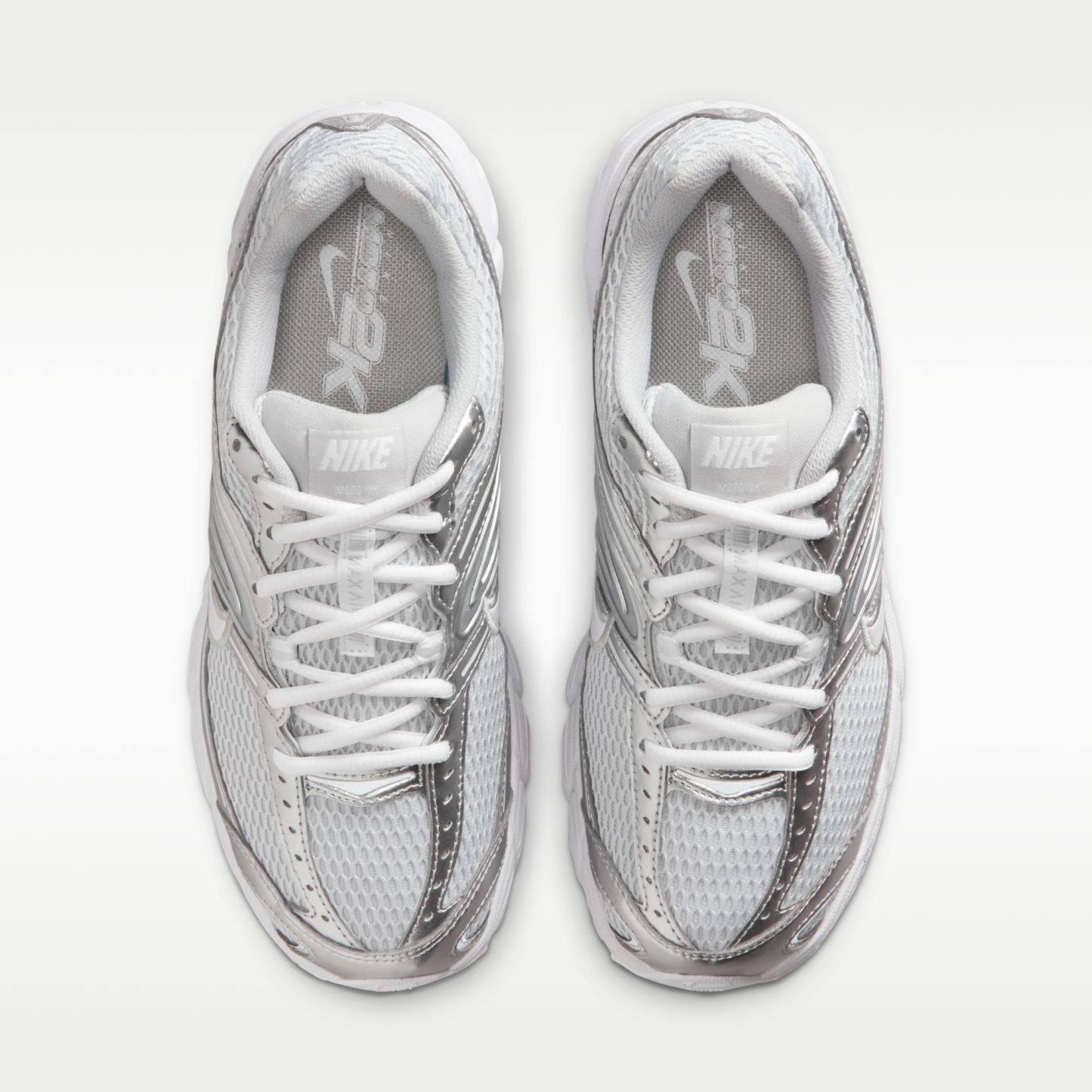 Nike Air Max Moto 2K - Grey Fog/Metallic Silver/Λευκό - 4
