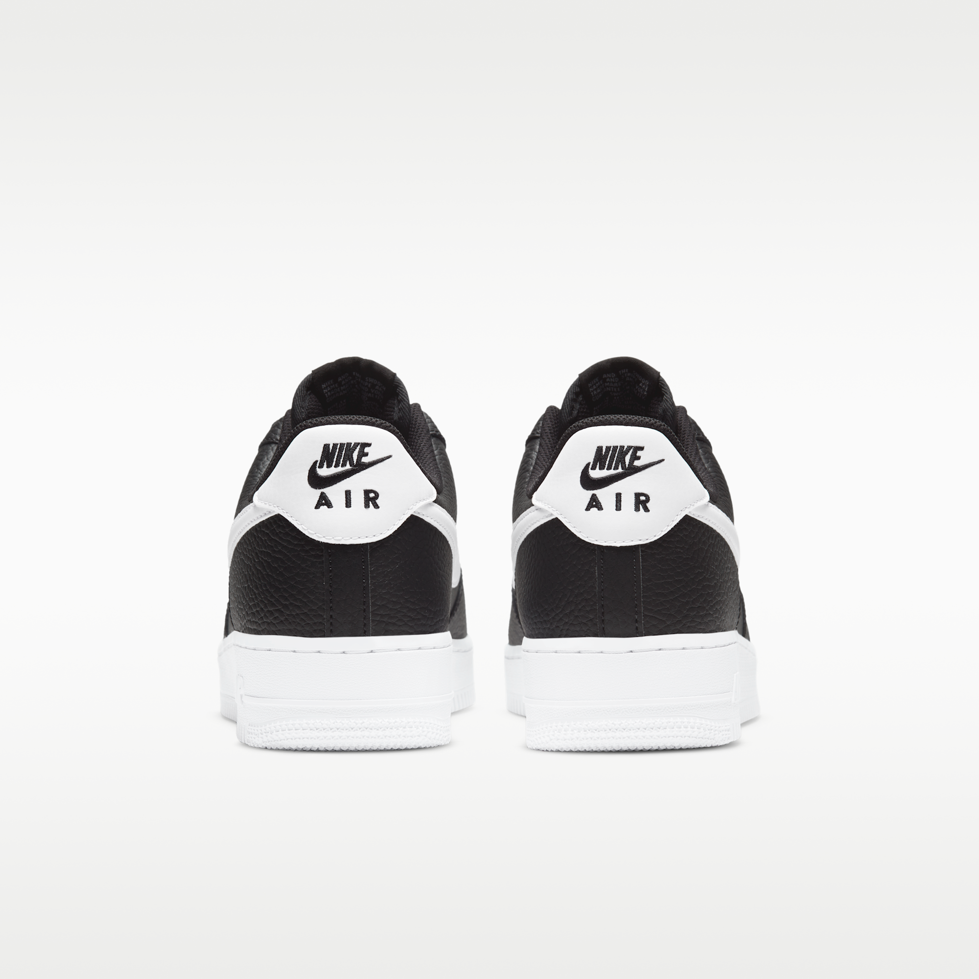 Nike Air Force 1 '07 - Μαύρο/Λευκό - 6