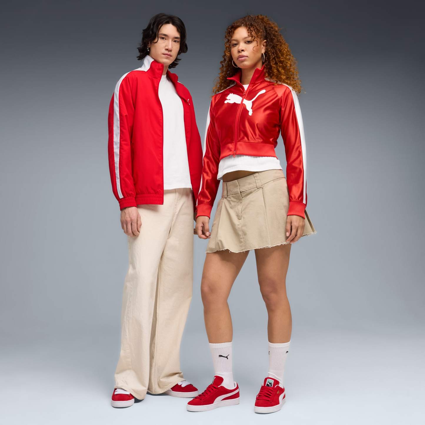 Suede Classic Sneakers Unisex - For All Time Red-PUMA White