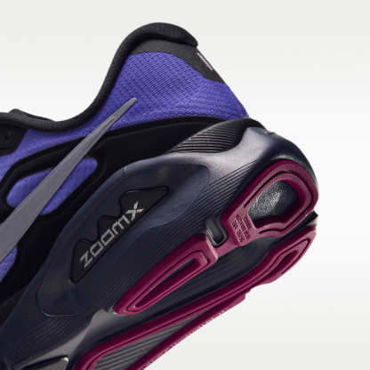 Nike Structure Plus - Μαύρο/Persian Violet/Purple Pulse/Metallic Silver - 8