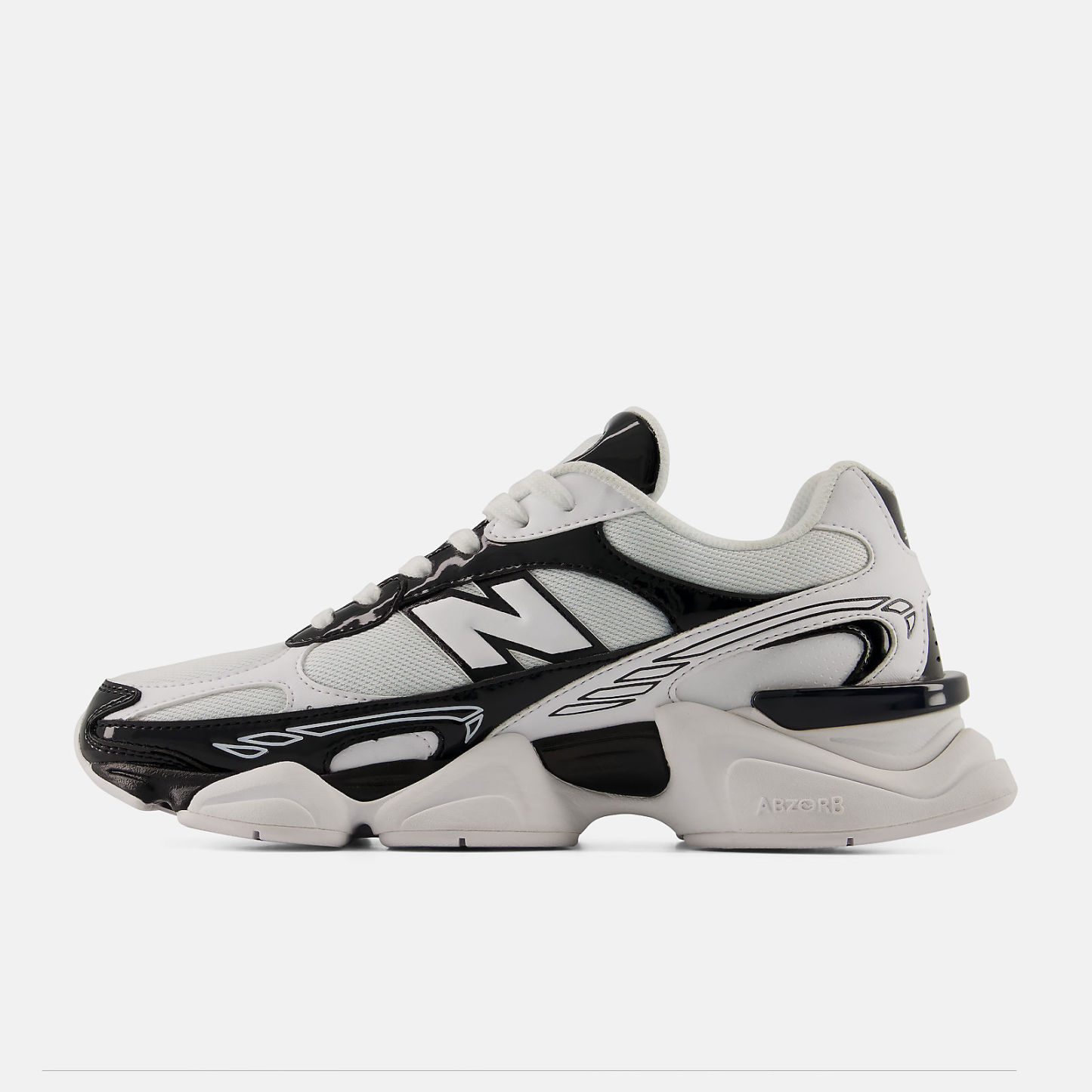 New Balance 9060R - BLACK con WHITE - U906076M