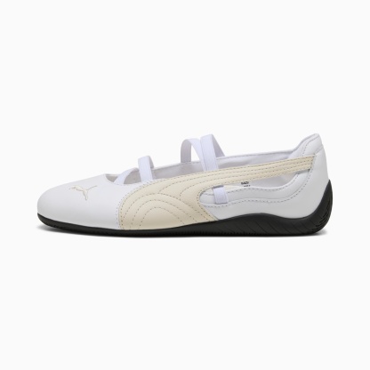 Speedcat Ballet Lederschuhe Damen - PUMA White-Alpine Snow