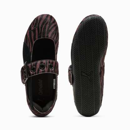 Speedcat Ballet Dress-Up Tiger-Print Sneakers Damen - Rich Cocoa-PUMA Black