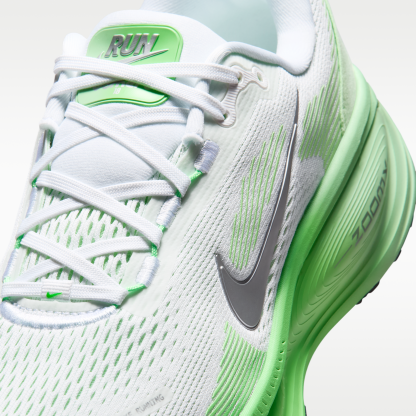 Nike Vomero 18 - Λευκό/Illusion Green/Court Green/Metallic Silver - 7