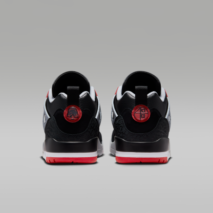 Jordan Spizike Low - Μαύρο/Wolf Grey/Λευκό/Gym Red - 6