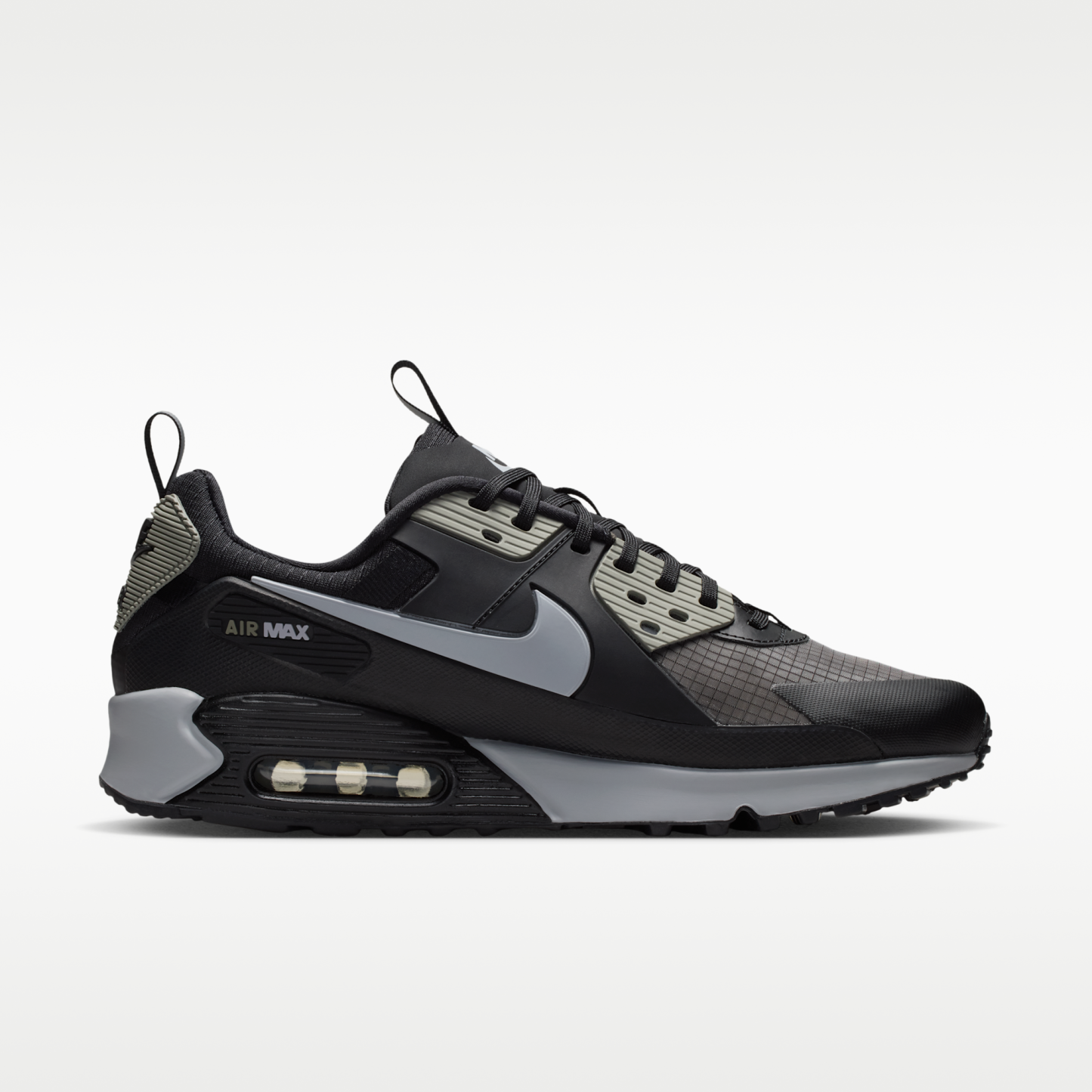Nike Air Max 90 Drift - Μαύρο/Dark Stucco/Reflect Silver/Wolf Grey - 3