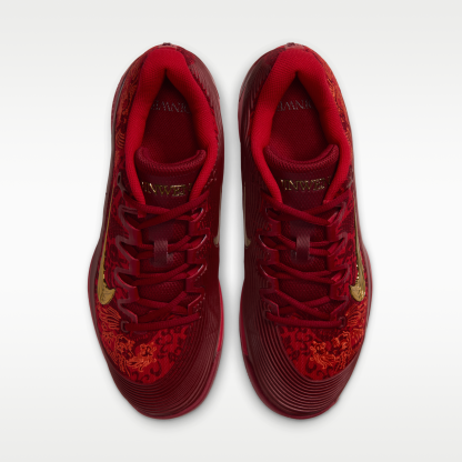 Nike Vapor 12 "Qinwen Zheng" - University Red/Tough Red/Picante Red/Metallic Gold - 4