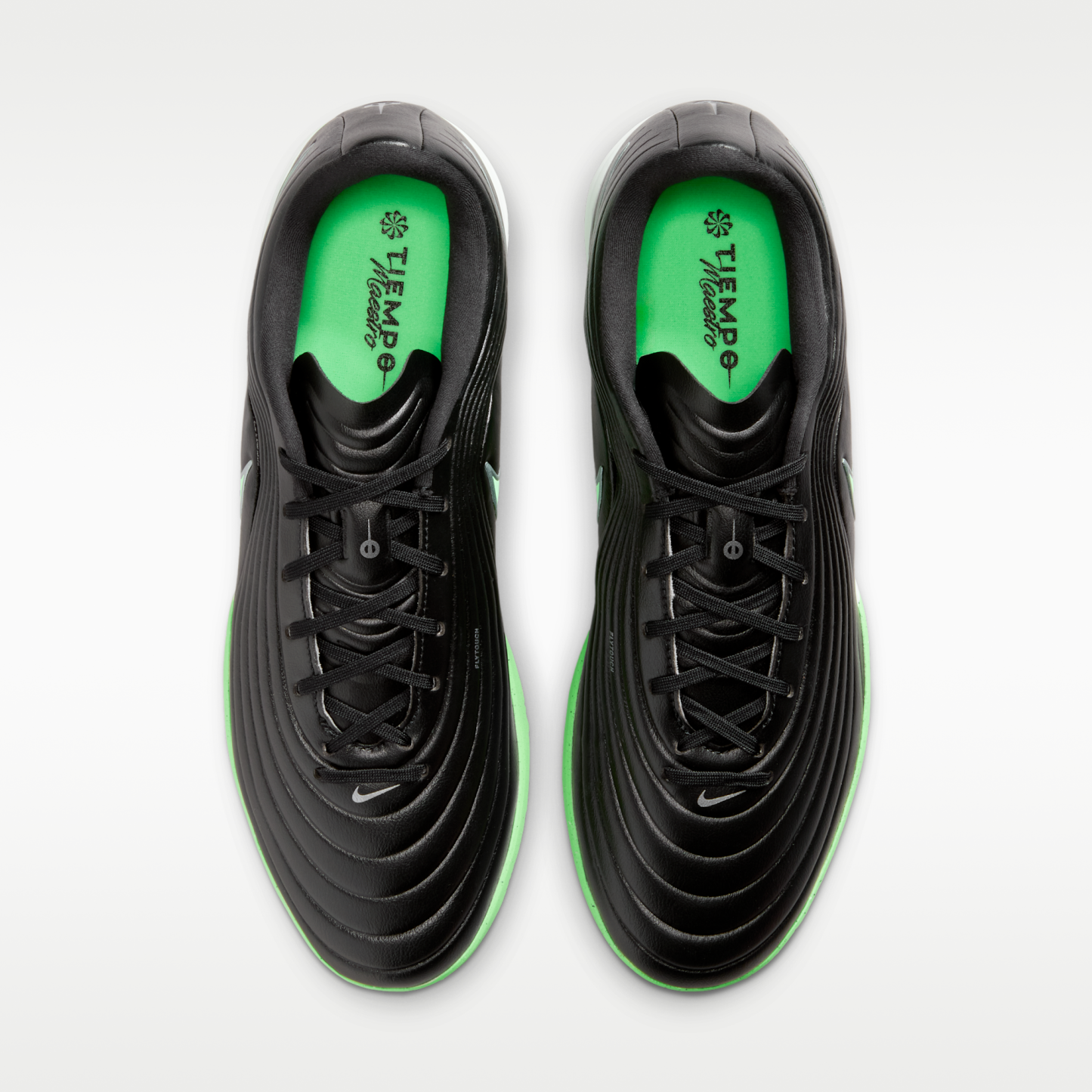 Nike Tiempo Streetgato - Μαύρο/Μαύρο/Illusion Green (IB4484-001) - 4