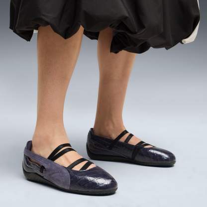 Speedcat Ballet Croc-Texture Sneakers Damen - Inky Depths-PUMA Black