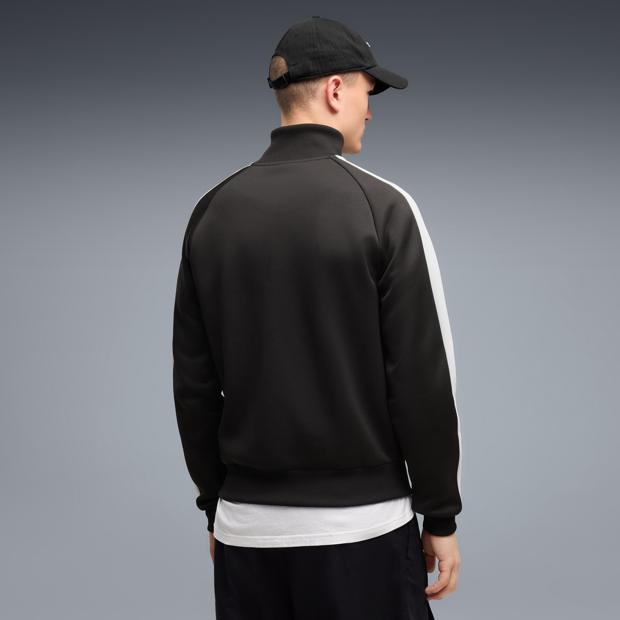 T7 Always On Trainingsjacke mit Reißverschluss bis zum Hals Herren - PUMA Black
