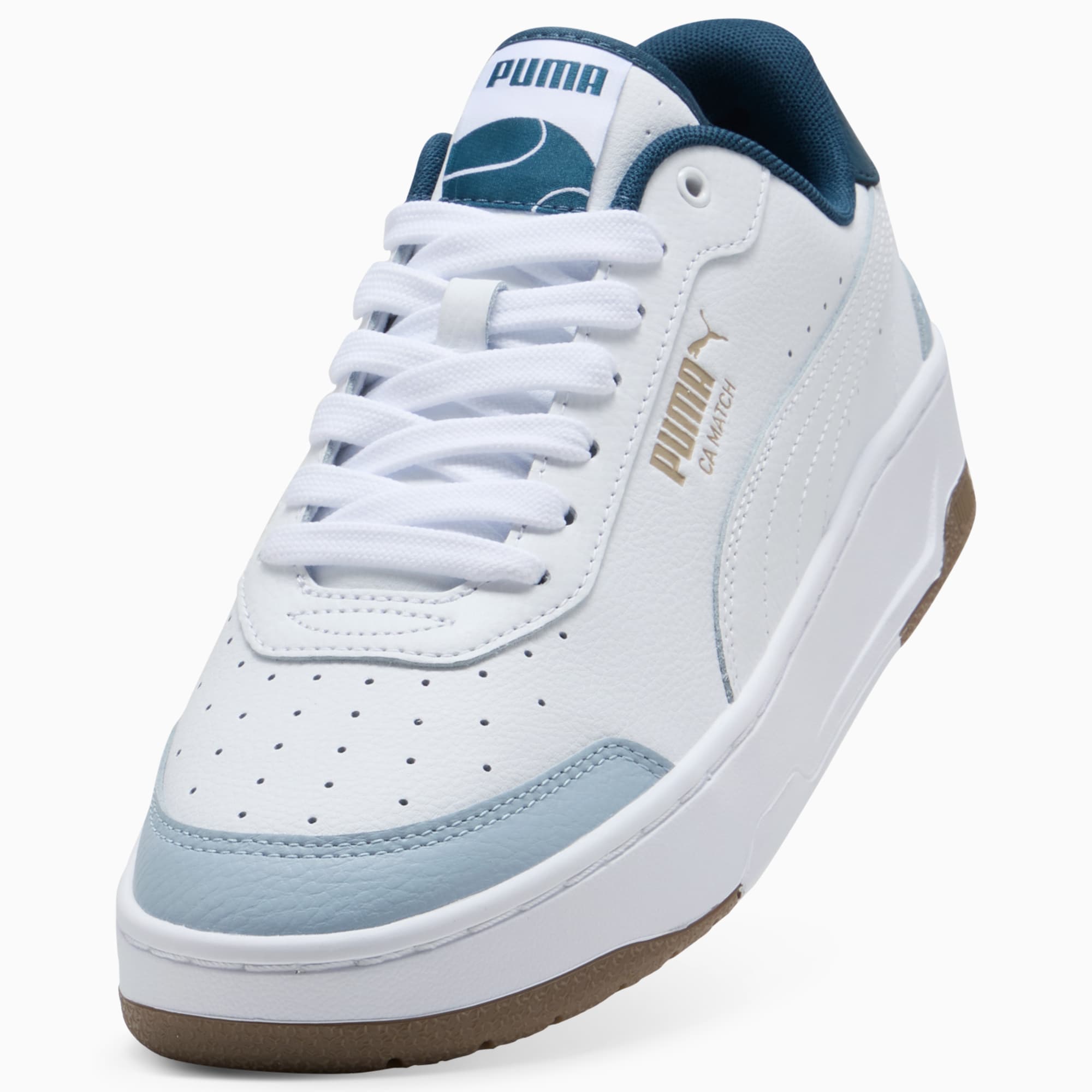 CA Match Sneakers - PUMA White-Sea Illusion