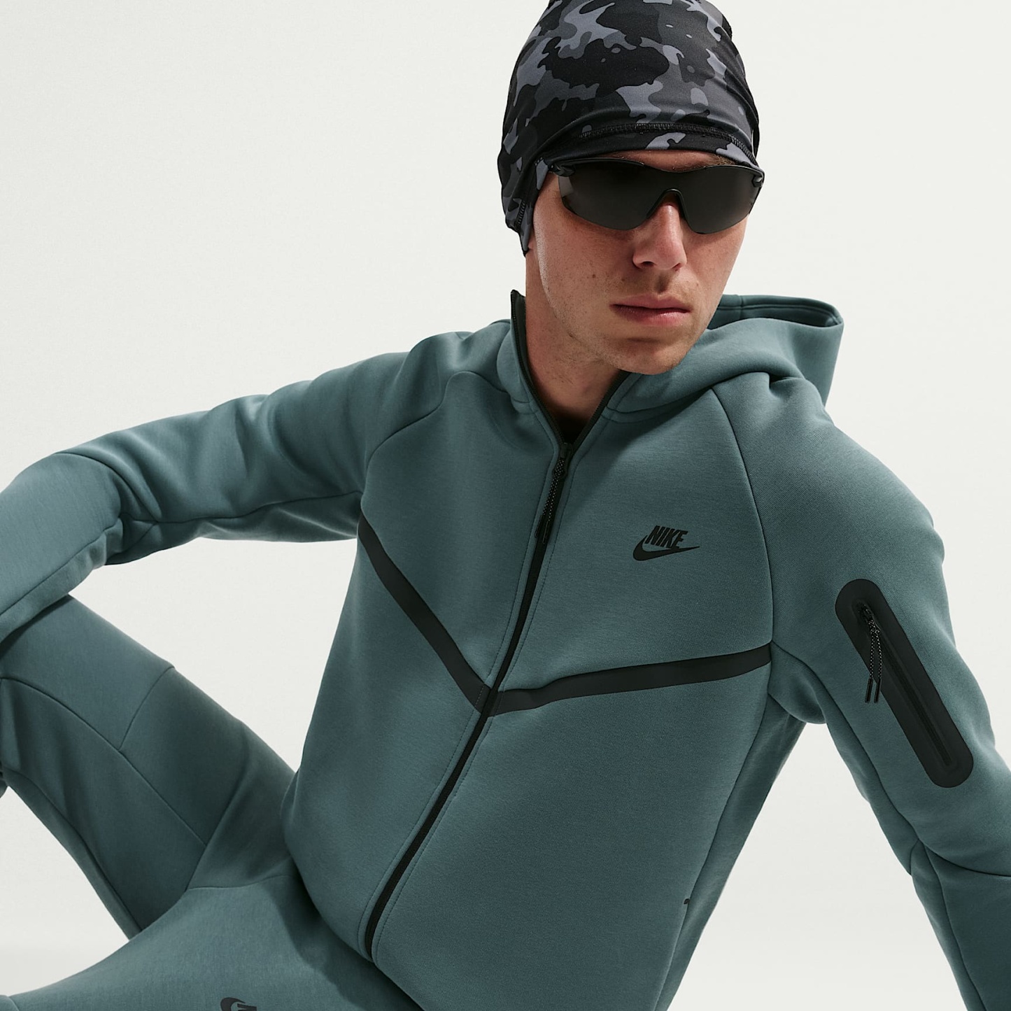 Nike Tech - Nike Tech Windrunner-Jacke aus Fleece mit durchgehendem Reißverschluss (Herren)
