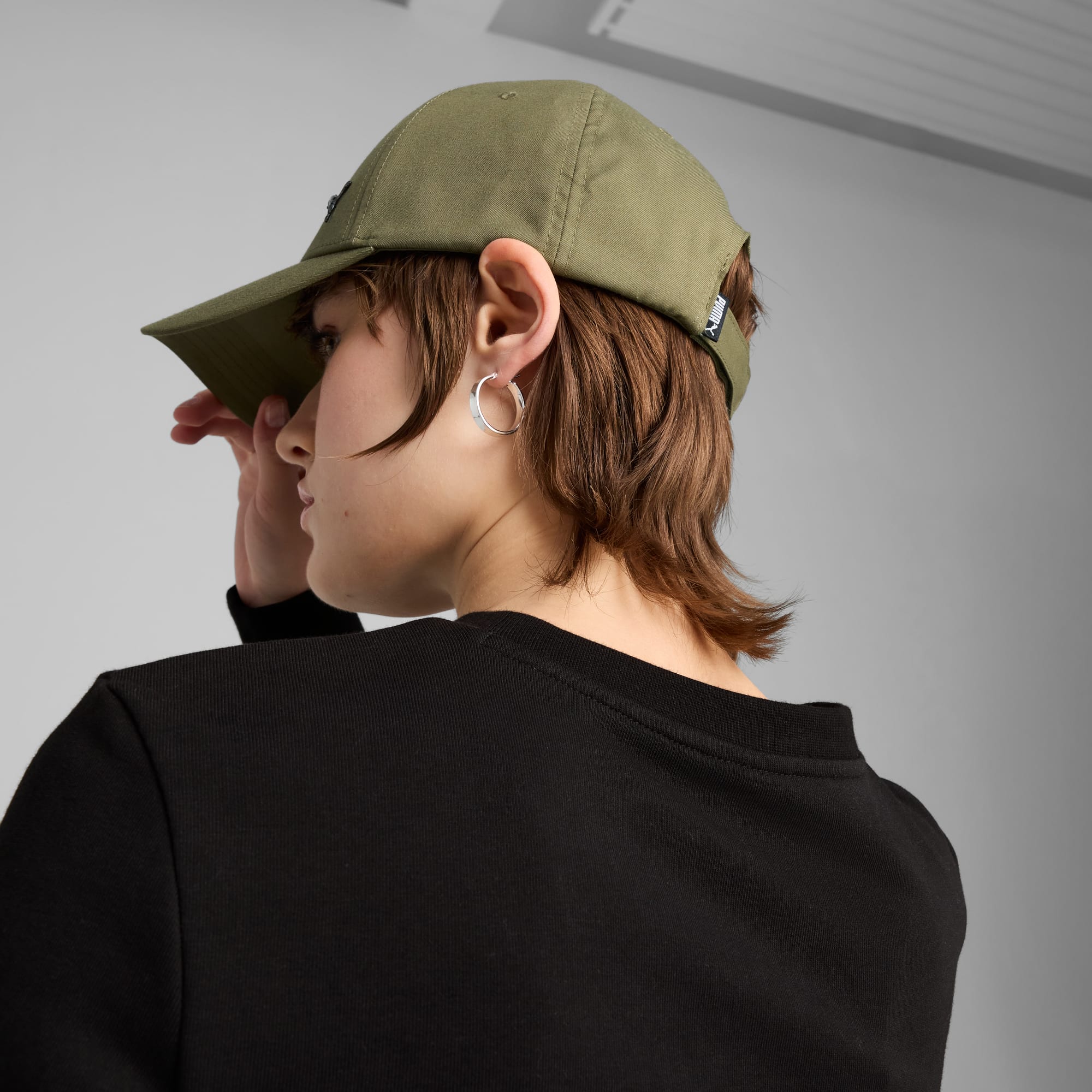 ESS Metal PUMA Cat Baseballcap - PUMA Olive