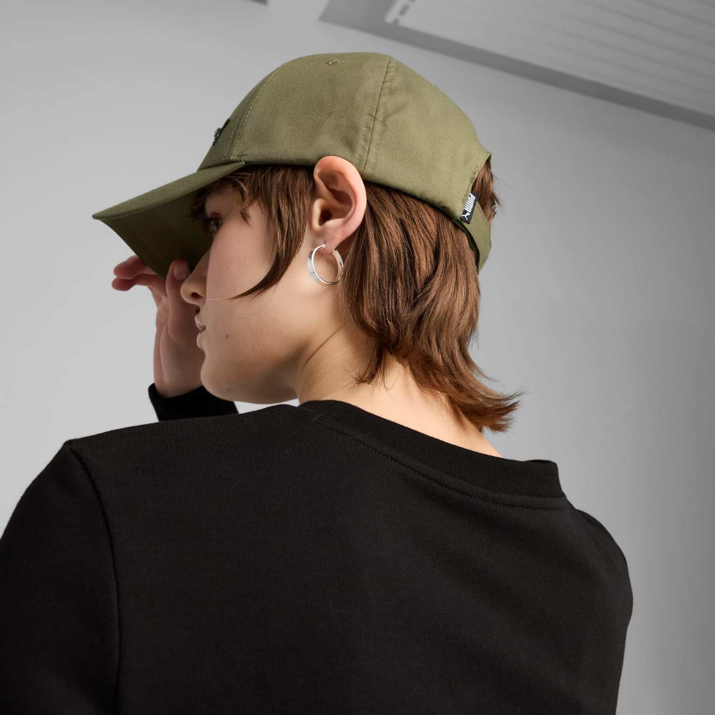 ESS Metal PUMA Cat Baseballcap - PUMA Olive