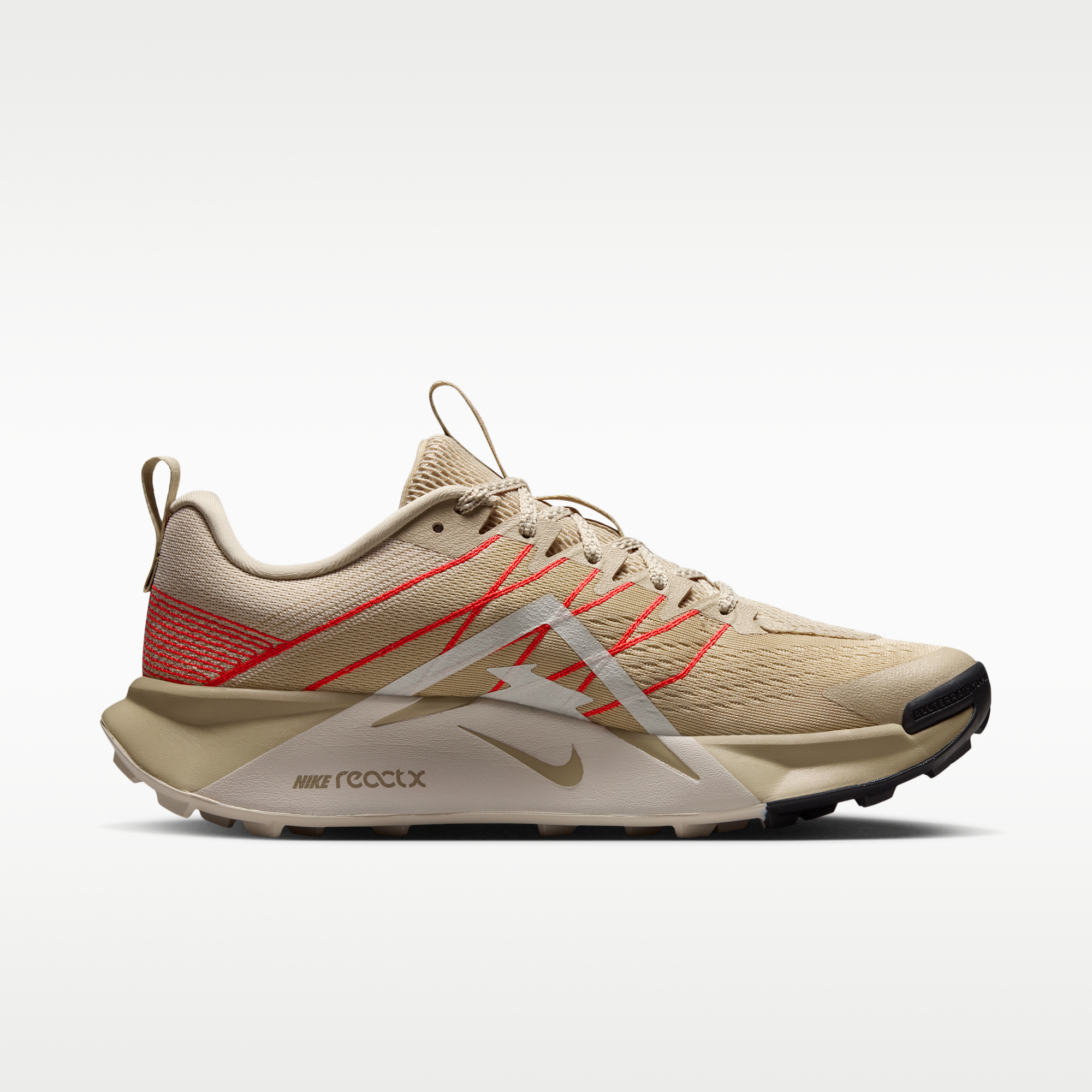 Nike Wildhorse 10 - Linen/Light Crimson/Pure Platinum/Tough Red - 3