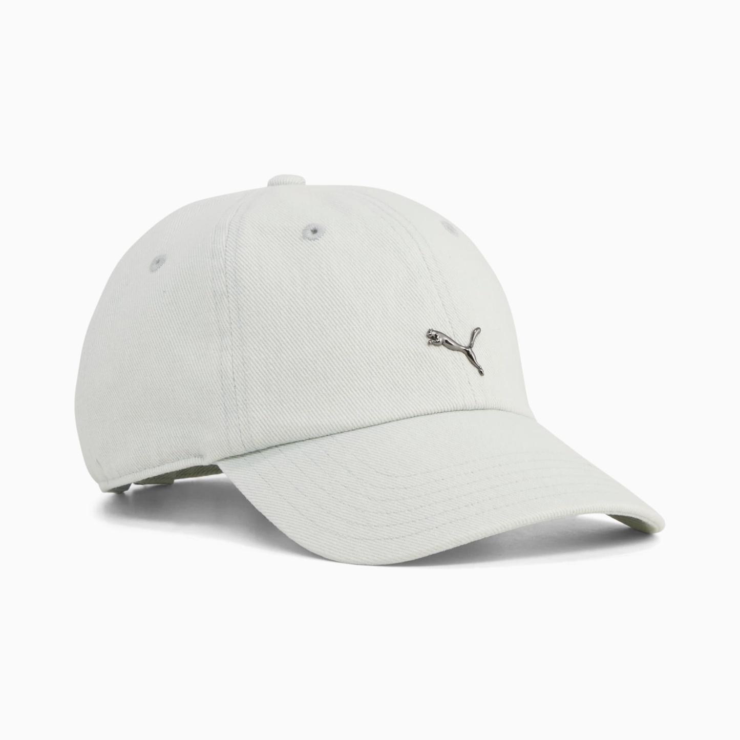 WARDROBE ESS Metal Dad Cap - Créme De Mint-Washed Denim