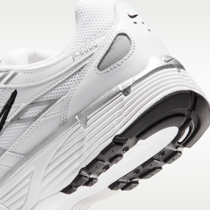 Nike P-6000 - Λευκό/Μαύρο/Metallic Silver - 8