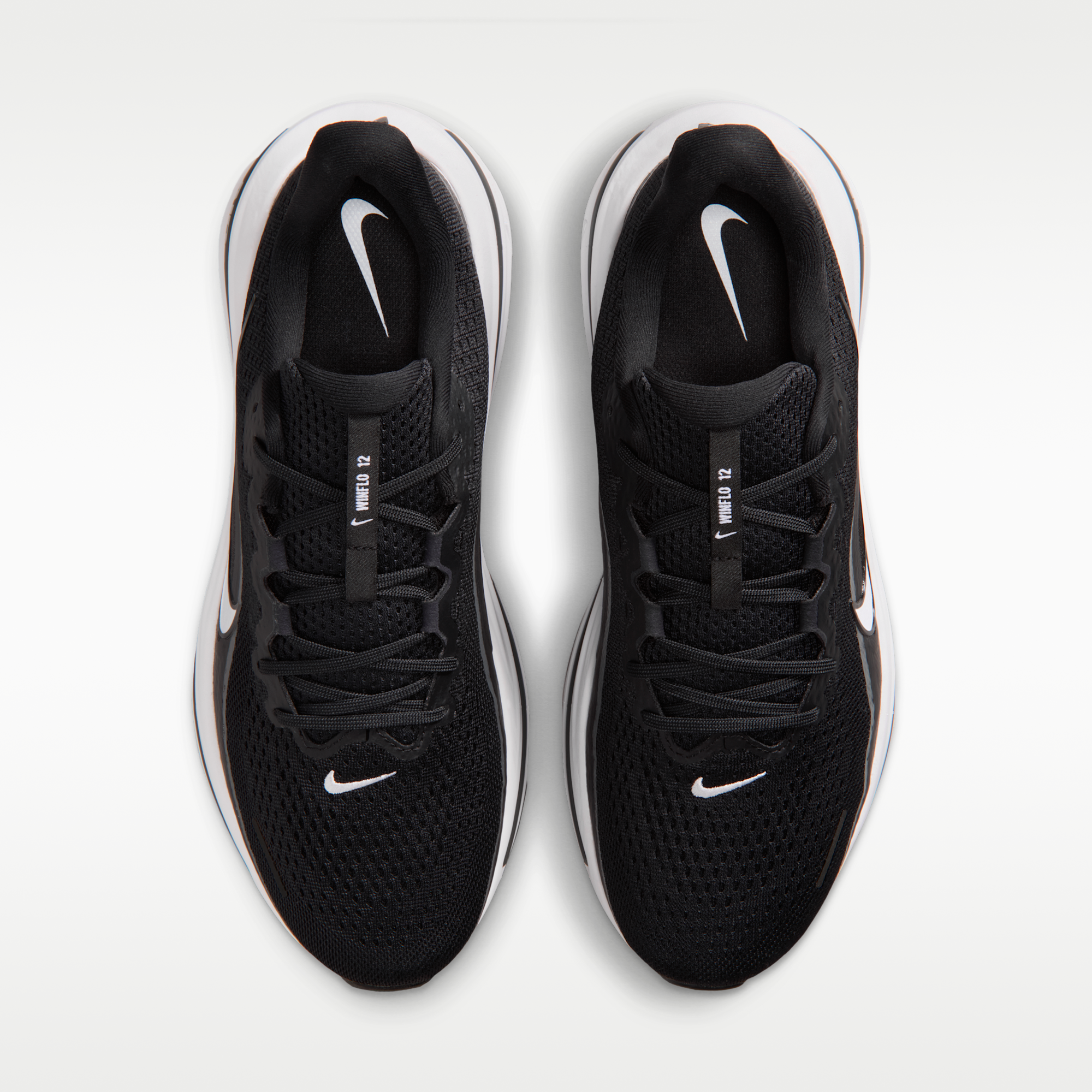 Nike Winflo 12 - Μαύρο/Dark Smoke Grey/Λευκό - 4